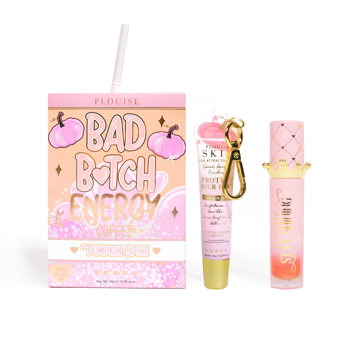 Bad Bitch Energy Lip Conditioner & Lip Oil Duo - Hidden Gems