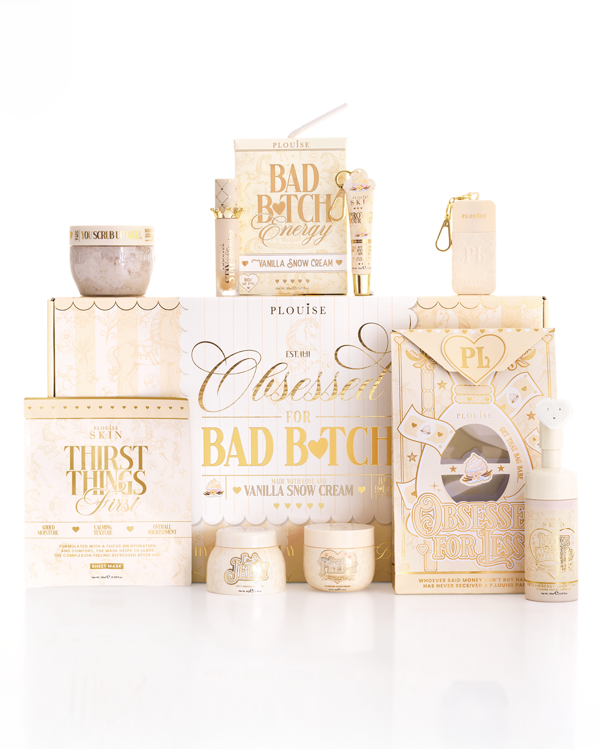 Obsessed For Bad Bitch Christmas Bundle - Vanilla Snow Cream - PRE ORDER